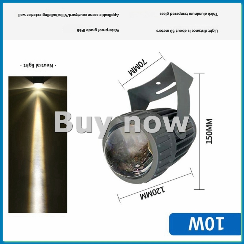 Outdoor Lighting And Landscape - 야외 LED 정원 벽 스포트라이트 10W