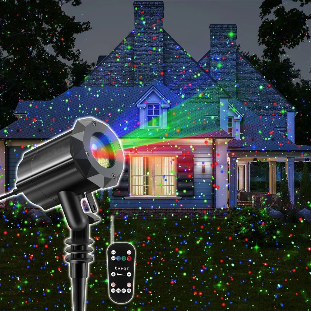 Outdoor Lighting Uk - 크리스마스 레이저 프로젝터 조명, 야외 모션