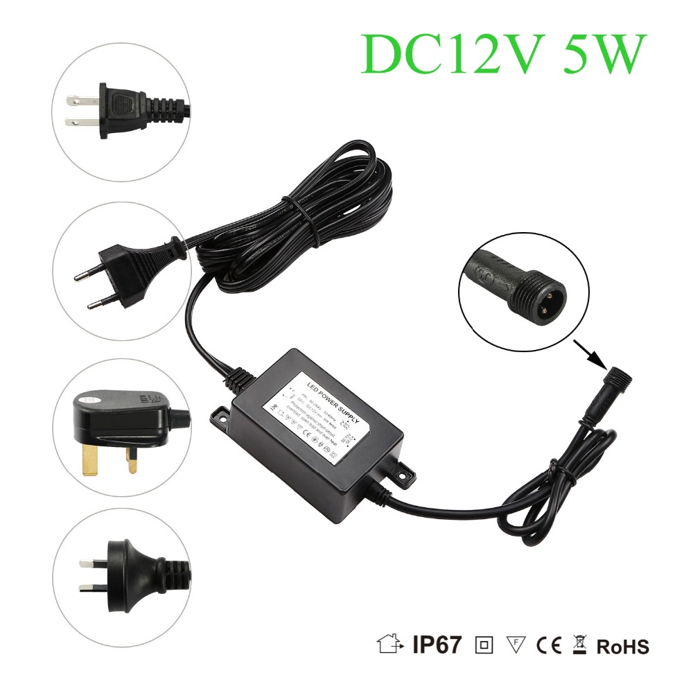 Outdoor Lighting Uk - IP67 방수 DC12V 5W LED 조명용