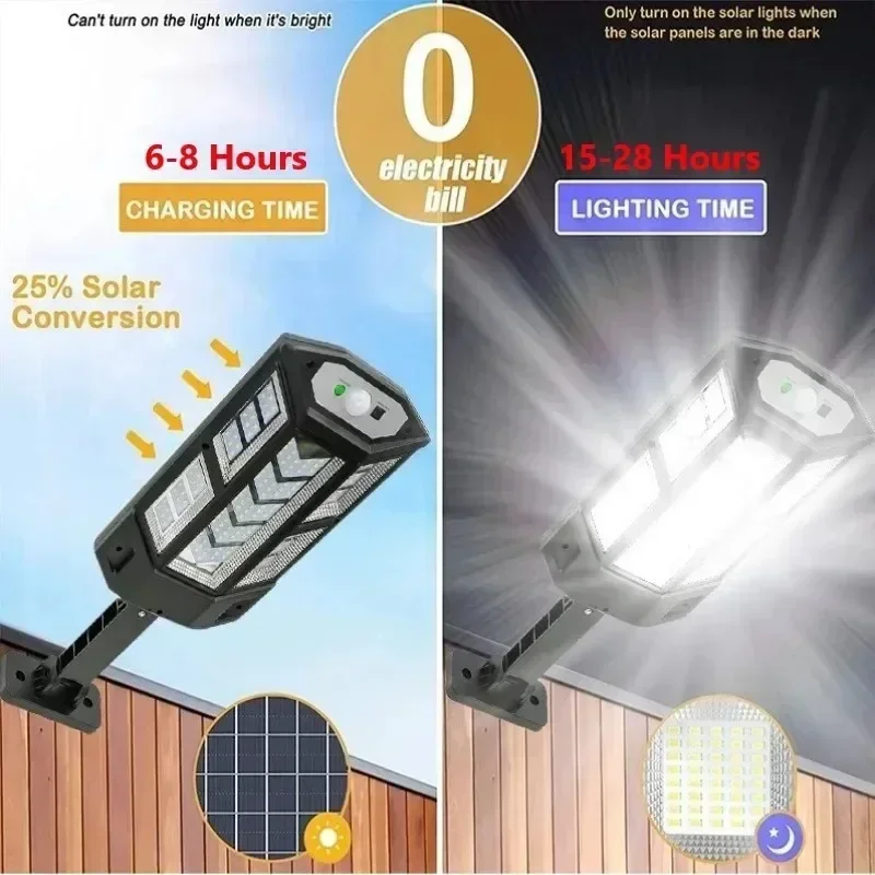 최신형 태양광 램프 강력한 야외용 태양광 조명 모션 센 - Outdoor Lighting Waterproof 리뷰 및 가격