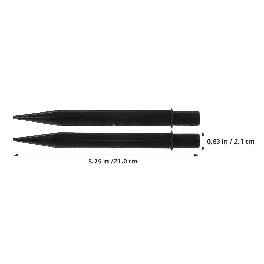 야외 조명용 15개 검정색 지지대 플라스틱 지지대 정원 - Outdoor Lighting Black 리뷰 및 가격