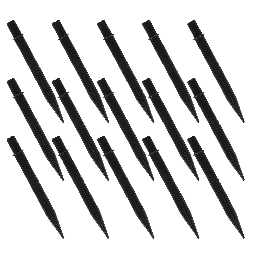 야외 조명용 15개 검정색 지지대 플라스틱 지지대 정원 - Outdoor Lighting Black 리뷰 및 가격