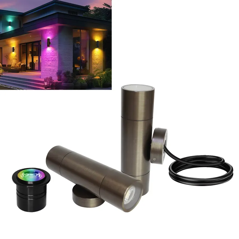 내구성 있는 황동 야외 LED 벽등 IP65 방수 디자 - Outdoor Lighting Pathway 리뷰 및 가격
