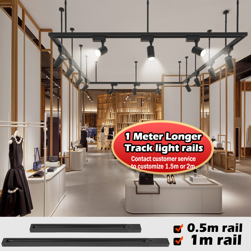 1M 트랙 레일 키트 스포트라이트 0.5M Led 트랙 - Outdoor Lighting Track 리뷰 및 가격