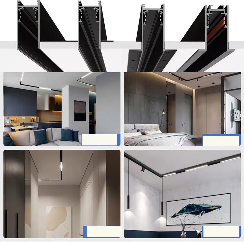 LED 마그네틱 트랙 선형 조명, 알루미늄 합금 소재, - Outdoor Lighting Track 리뷰 및 가격