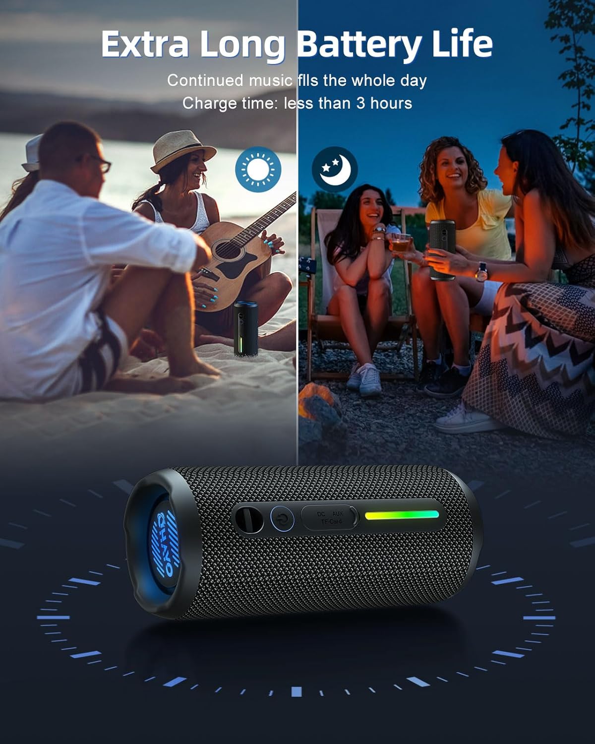 Ohayo S7 휴대용 Waterpro 블루투스 스피커 - Outdoor Lighting Wireless 리뷰 및 가격