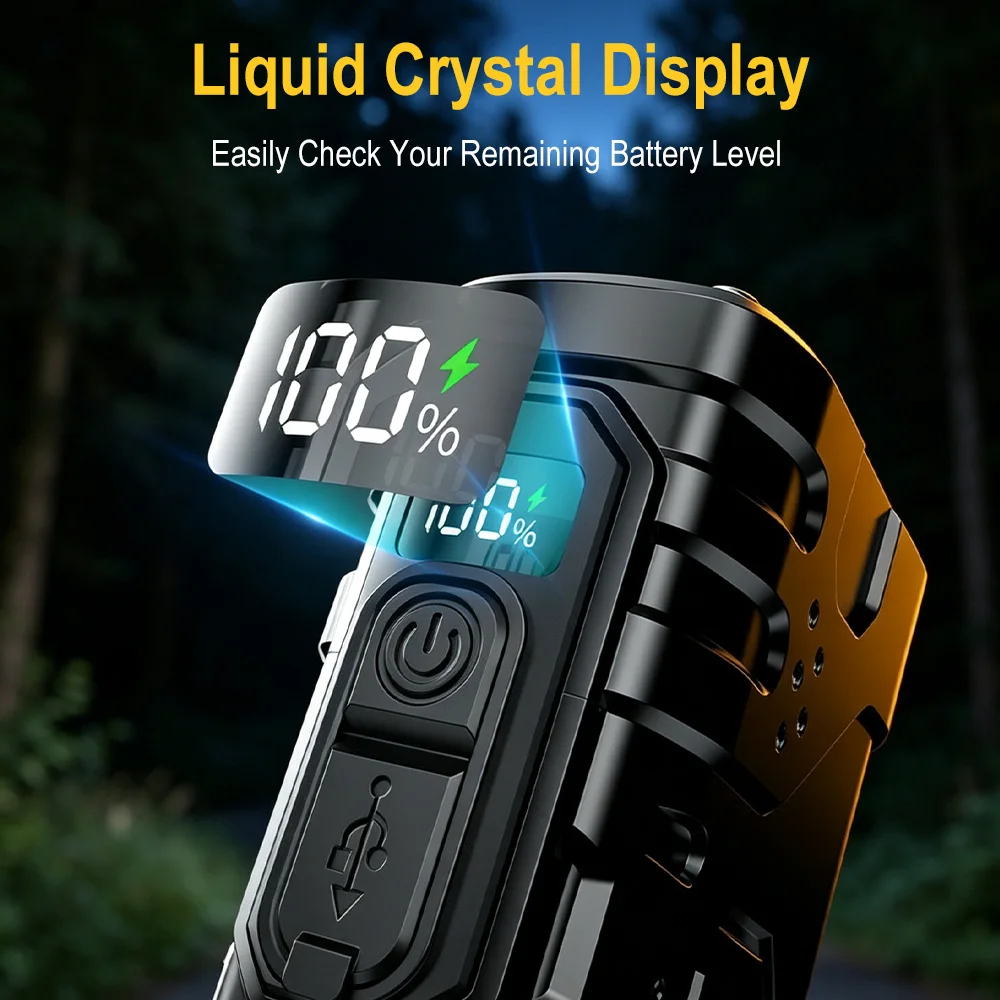 BORUIiT 핸드 크랭크 EDC LED 손전등 타입- - Outdoor Lighting Black 리뷰 및 가격