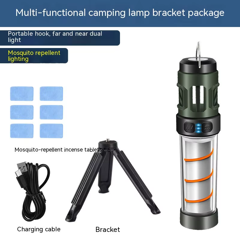 다기능 캠핑 모기 램프 충전식 휴대용 LED 손전등 삼 - Outdoor Lighting Wireless 리뷰 및 가격
