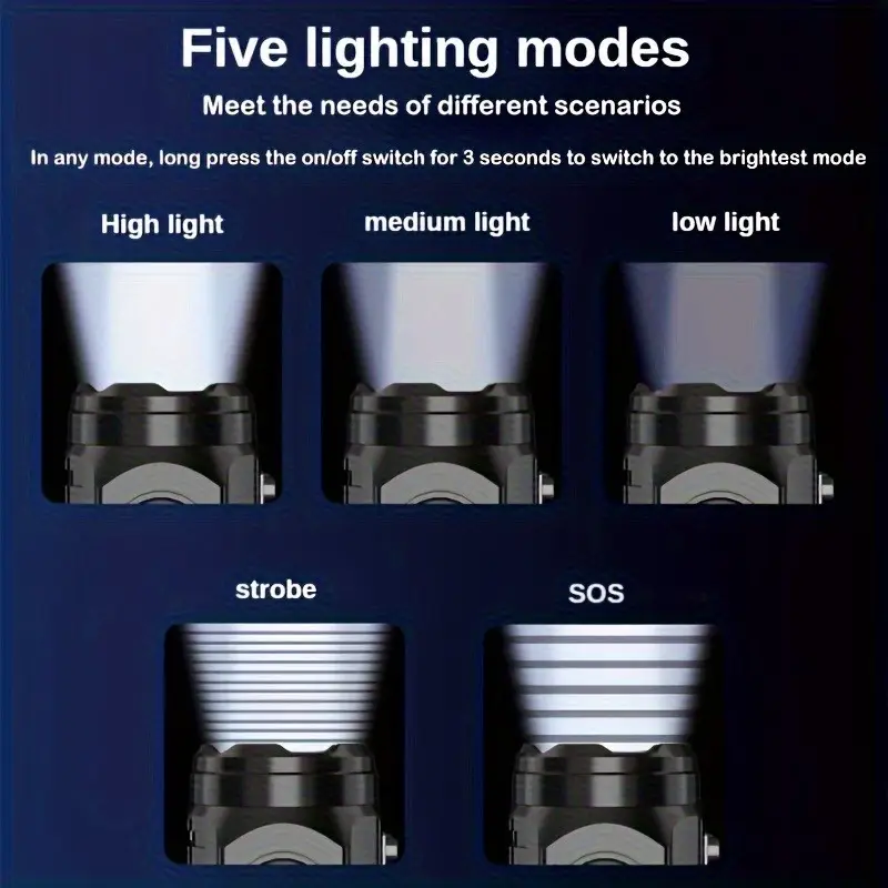 펜 클립이 있는 미니 3LED 손전등, 야간 산책, 휴 - Outdoor Lighting Black 리뷰 및 가격