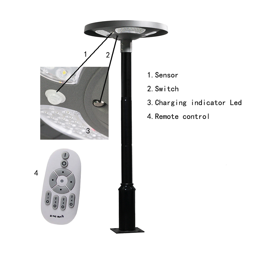 방수 IP65 UFO 태양광 LED 정원 가로등 30W - Outdoor Lighting Ip65 리뷰 및 가격