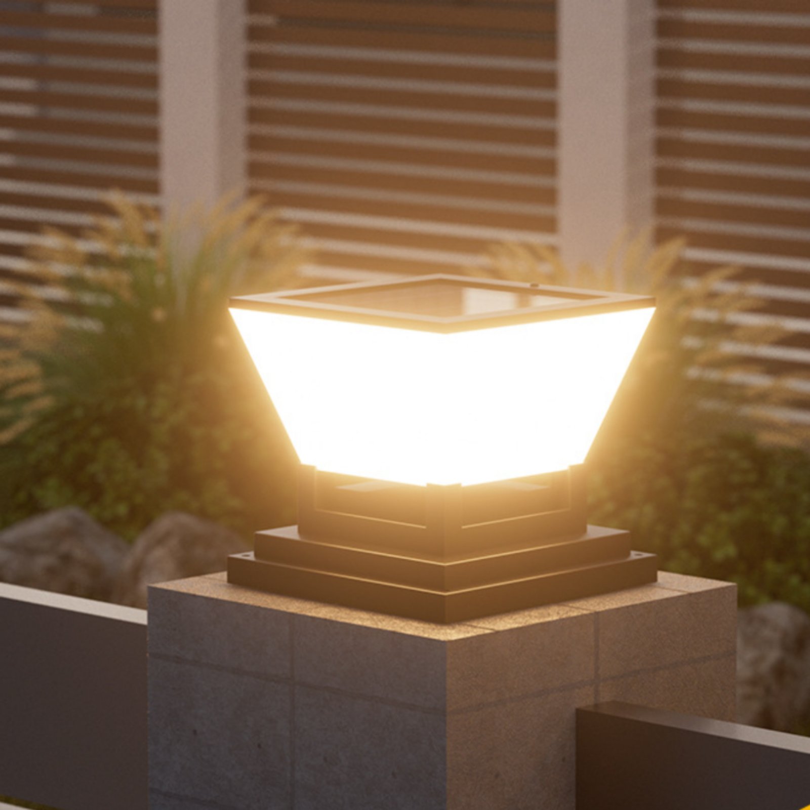 태양광 기둥 조명 방수 태양광 울타리 조명 울타리 캡  - Outdoor Lighting Ip65 리뷰 및 가격